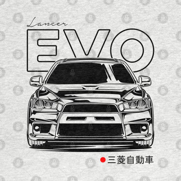 Lancer Evolution X by idrdesign